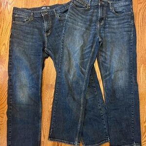 Old Navy Men's loose fit Jeans in Dark Blue